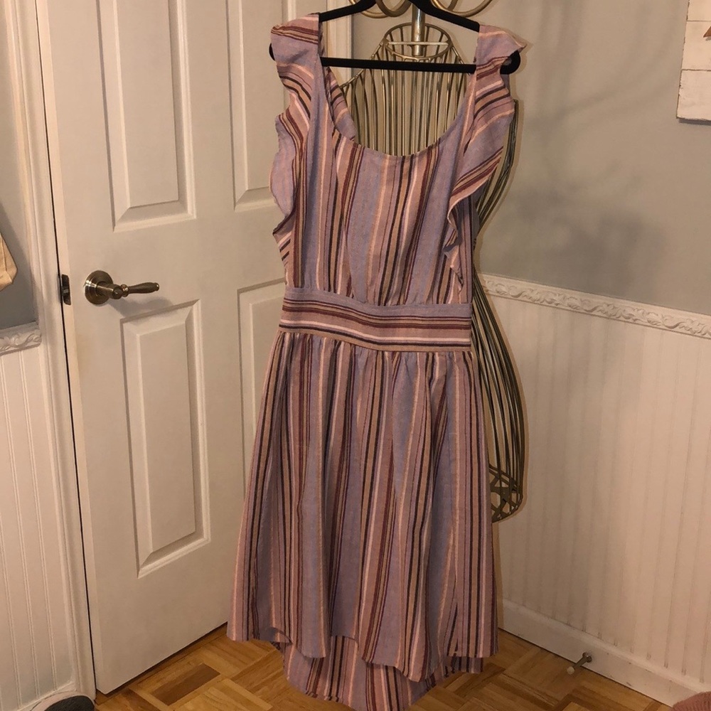 Hem & Thread Open Back Dress